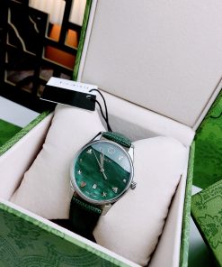 Đồng hồ Gucci Ladies YA1264049 G-TimeLess màu xanh 35mm