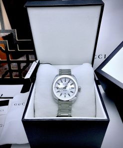 Đồng hồ Gucci Men like auth nam độc đáo dây kim loại 40mm