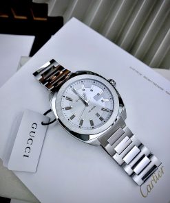 Đồng hồ Gucci Men like auth nam độc đáo dây kim loại 40mm