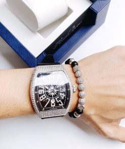 Đồng hồ Hanboro chính hãng nam máy cơ automatic Nhật 45x54mm (2)