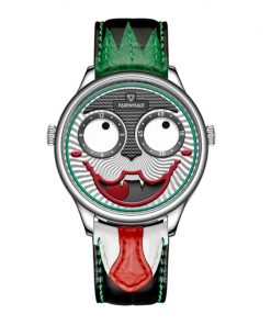 Đồng hồ Mark Fairwhale 5600 mặt hề chính hãng dây da 40mm (2)