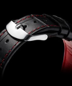 Đồng hồ Mark Fairwhale 5600 mặt hề chính hãng dây da 40mm (2)