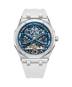 Đồng hồ Mark Fairwhale 6400 nam máy cơ Automatic chính hãng 42mm (2)