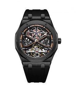 Đồng hồ Mark Fairwhale 6400 nam máy cơ Automatic chính hãng 42mm (2)