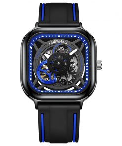 Đồng hồ Mark Fairwhale 6570 nam chính hãng mặt vuông 42mm (2)