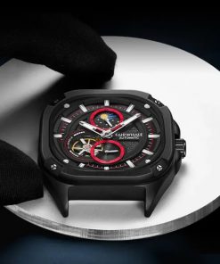 Đồng hồ Mark Fairwhale chính hãng nam 6490 cọc số dạ quang 41mm