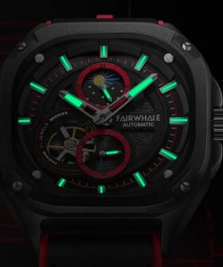 Đồng hồ Mark Fairwhale chính hãng nam 6490 cọc số dạ quang 41mm