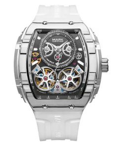 Đồng hồ Mark Fairwhale chính hãng nam máy lộ cơ Automatic 40x48mm (2)