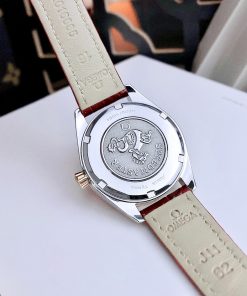 Đồng hồ Omega Seamaster Aqua Terra nữ máy thụy sỹ dây da 34mm