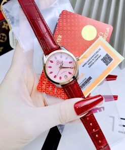 Đồng hồ Omega Seamaster Aqua Terra nữ máy thụy sỹ dây da 34mm