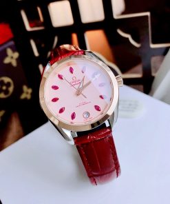 Đồng hồ Omega Seamaster Aqua Terra nữ máy thụy sỹ dây da 34mm