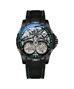 Đồng hồ chính hãng Mark Fairwhale 6210 nam máy lộ cơ Automatic 44mm (2)