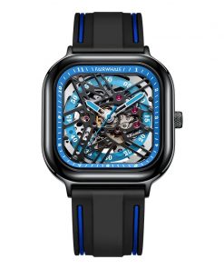 Đồng hồ chính hãng Mark Fairwhale 6410 nam mặt vuông 42mm (2)