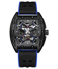 Đồng hồ chính hãng Mark Fairwhale 6520 nam dây cao su 42mm