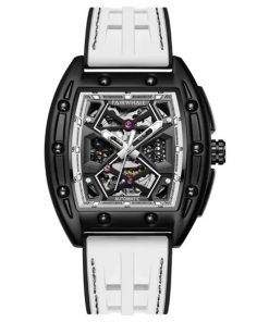 Đồng hồ chính hãng Mark Fairwhale 6520 nam dây cao su 42mm