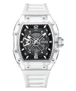 Đồng hồ chính hãng Mark Fairwhale 6810 nam vỏ acrylic 43mm