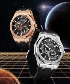 Đồng hồ nam chính hãng Mark Fairwhale 6460 máy cơ Automatic 42mm