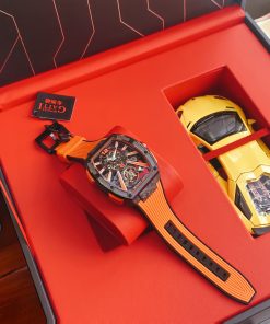 Đồng hồ Bonest Gatti BG9950 vân carbon chính hãng nam