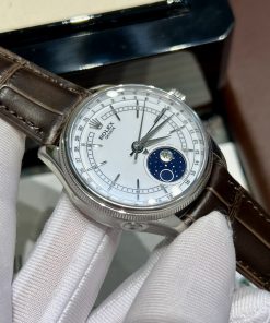 Đồng hồ Rolex Cellini Moonphase Replica cao cấp 39mm (8)