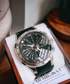 Đồng hồ nam Hanboro mặt số mạt chược chính hãng