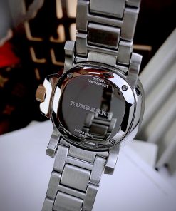 Đồng hồ Burberry The Britain nữ mặt trắng Like auth 34mm