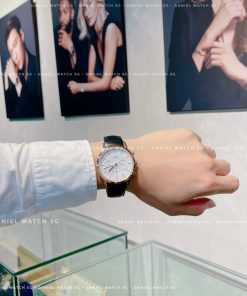 Đồng hồ Daniel Wellington Iconi Chrograph nam mặt trắng Super Fake 42mm