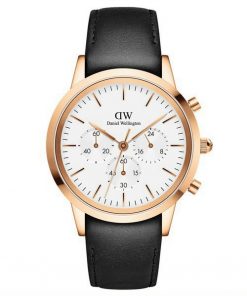 Đồng hồ Daniel Wellington Iconi Chrograph nam mặt trắng Super Fake 42mm