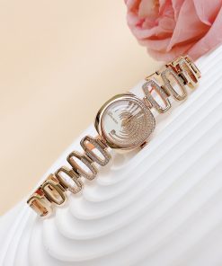 Đồng hồ Davena nữ 60321 chính hãng dáng lắc tay đính đá 30mm (1)