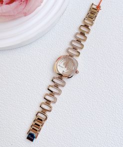 Đồng hồ Davena nữ 60321 chính hãng dáng lắc tay đính đá 30mm (1)