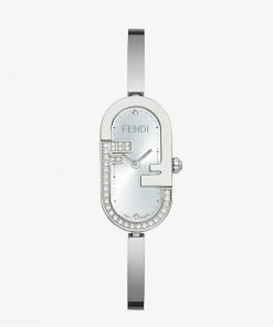 Đồng hồ Fendi Vertical nữ dây kim loại Like auth 15x30mm