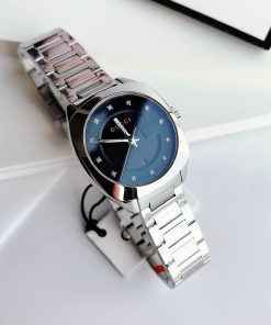 Đồng hồ Gucci GG2570 nữ Ya 142503 dây kim loại Like auth 29mm