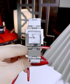 Đồng hồ Gucci Ladies 600L nữ mặt trắng Like auth 23mm