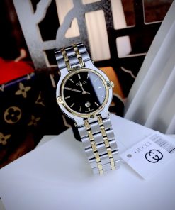 Đồng hồ Gucci Lady nữ mặt đen Like auth 32mm