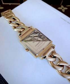 Đồng hồ Guess Chain Bracelet nữ đính đá W1030L4 Like auth 28x28mm