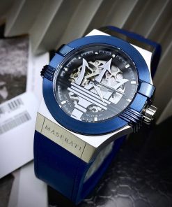 Đồng hồ Maserati Uomo Potenza R88211008028 nam dây cao su 42mm