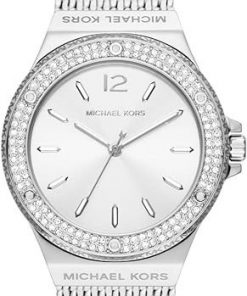 Đồng hồ Michael Kors Lenox Three-Hand Mesh nữ dây kim loại Mk7335 Like auth 37mm