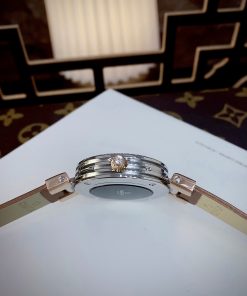 Đồng hồ Omega Deville nữ mặt màu nâu máy Nhật Super Fake 34mm