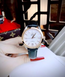 Đồng hồ Omega Seamaster AQua Terra nữ mặt trắng Fake cao cấp 34mm