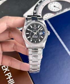 Đồng hồ Rolex Rep 11 Sky-Dweller 326934 mặt đen 42mm (1)