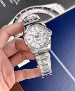 Đồng hồ Rolex Rep 11 Sky-Dweller 326934 mặt trắng 42mm (3)