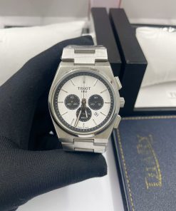 Đồng hồ Tissot Prx nam T137.427.11.011.00 mặt trắng Super Fake 40mm
