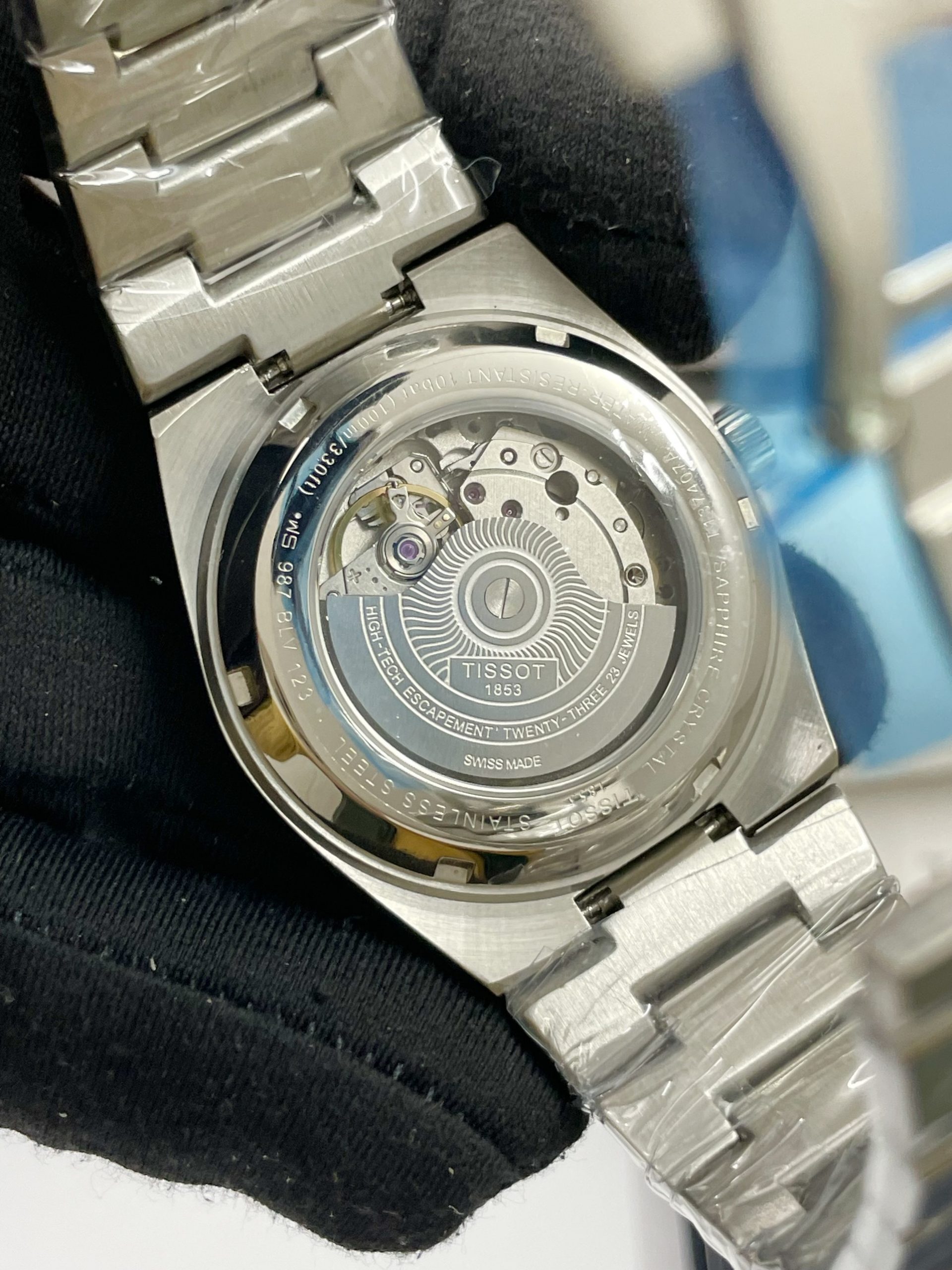 Đồng hồ Tissot Prx nam mặt xanh Fake cao cấp 40mm (1) Đồng hồ Tissot Prx nam mặt xanh Fake cao cấp 40mm