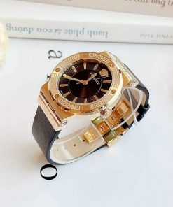 Đồng hồ Versace nữ Versace Greca dây da Like auth 38mm