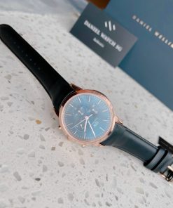 Đồng hồ nam Daniel Wellington Iconic Chrogarph mặt xanh lá Fake giá rẻ 42mm