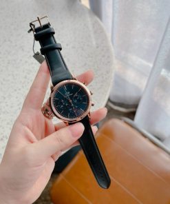 Đồng hồ nam Daniel Wellington Iconic Chrogarph mặt xanh lá Fake giá rẻ 42mm