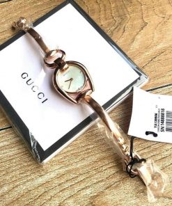 Đồng hồ nữ Gucci Ya 139508 Rose Gold Like auth 28mm