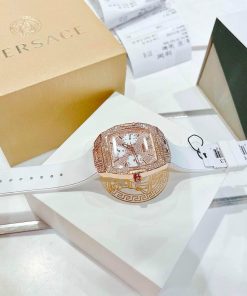 Đồng hồ nữ Guess Rose Gold Slicone White GW0105L3 Like auth 38mm