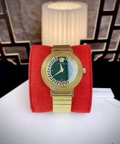 Đồng hồ nữ Versace Greca Chic màu Vàng Gold Like auth 36mm