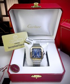 Đồng hồ Cartier Santos nam máy cơ Nhật Fake giá rẻ 40mm