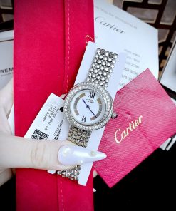 Đồng hồ Cartier Trinity nữ dây kim loại Fake cao cấp 35mm